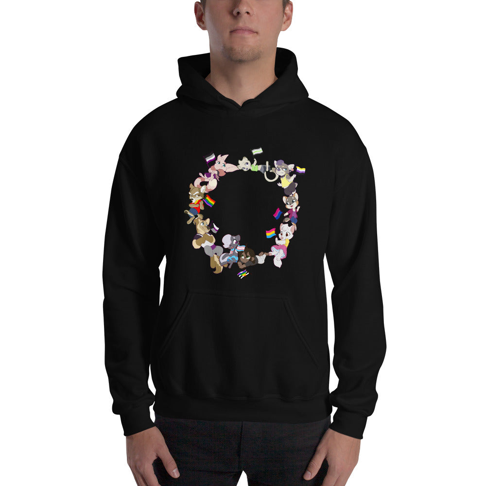 Tamberlane Pride Flag Unisex Hoodie