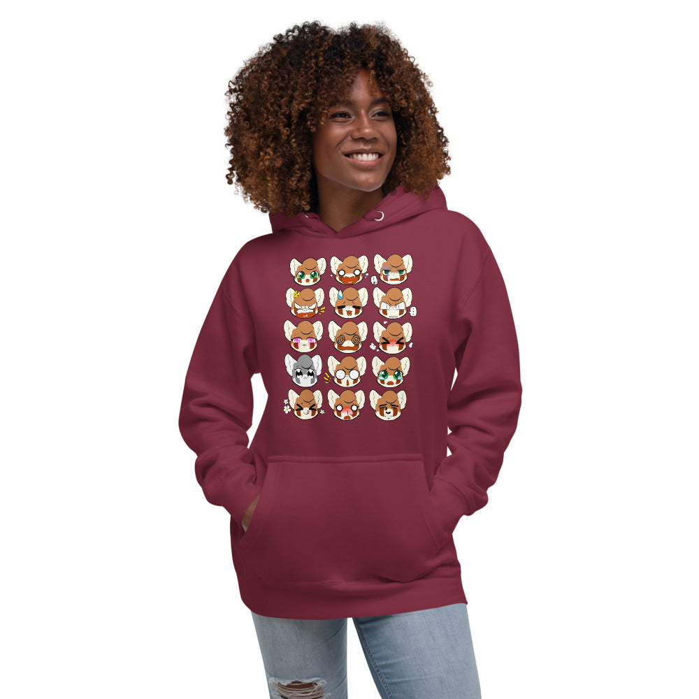 Harvest Faces Unisex Hoodie