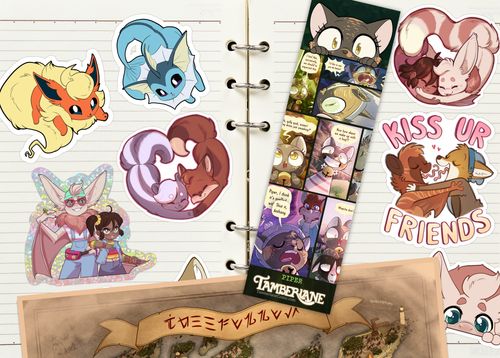 Stickers, Prints, & Stationery