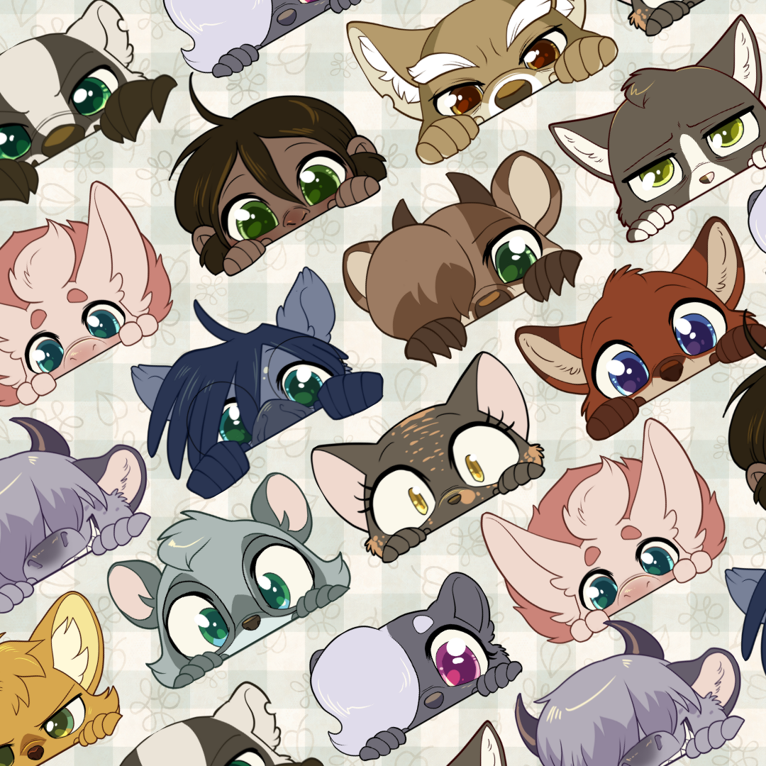 Peeking Stickers
