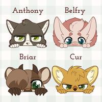 Peeking Stickers