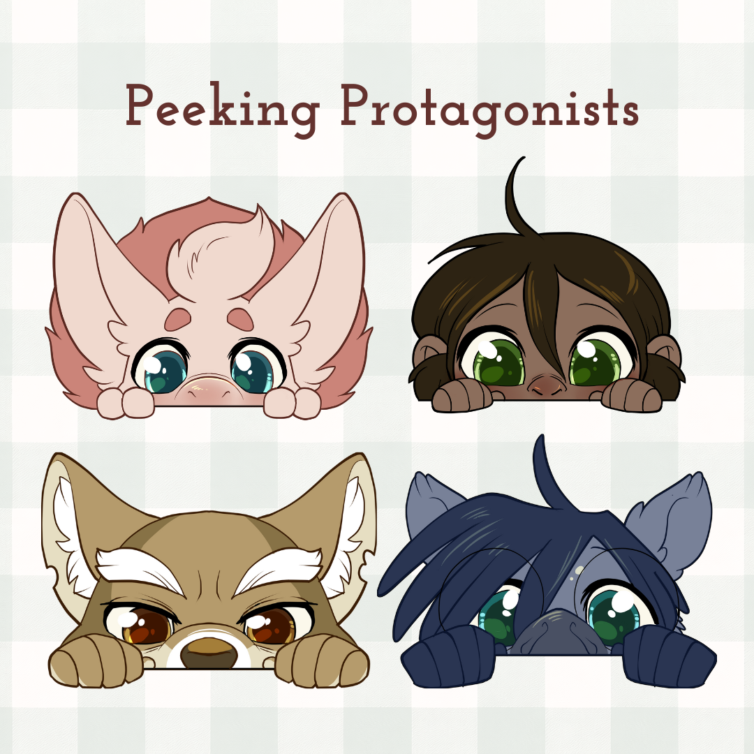 Peeking Sticker Packs