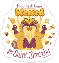 Jimothy Vinyl Die-cut Stickers