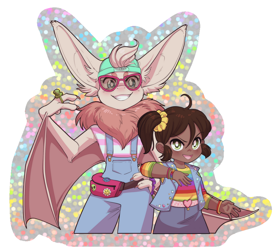 Tamberlane Radical 90's Holographic Sticker