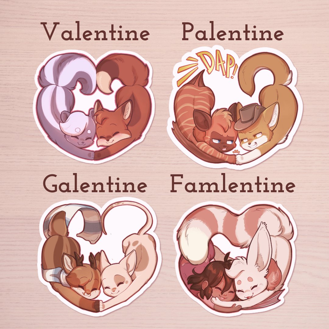 Valentine's Day Stickers