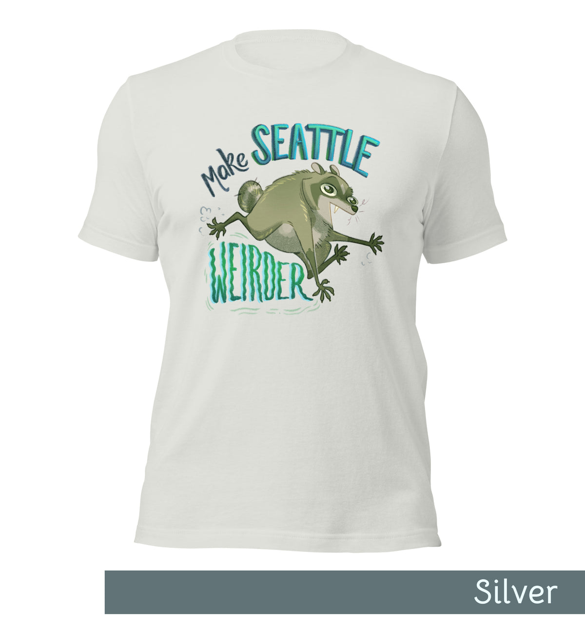 Make Seattle Weirder Jimothy Unisex t-shirt