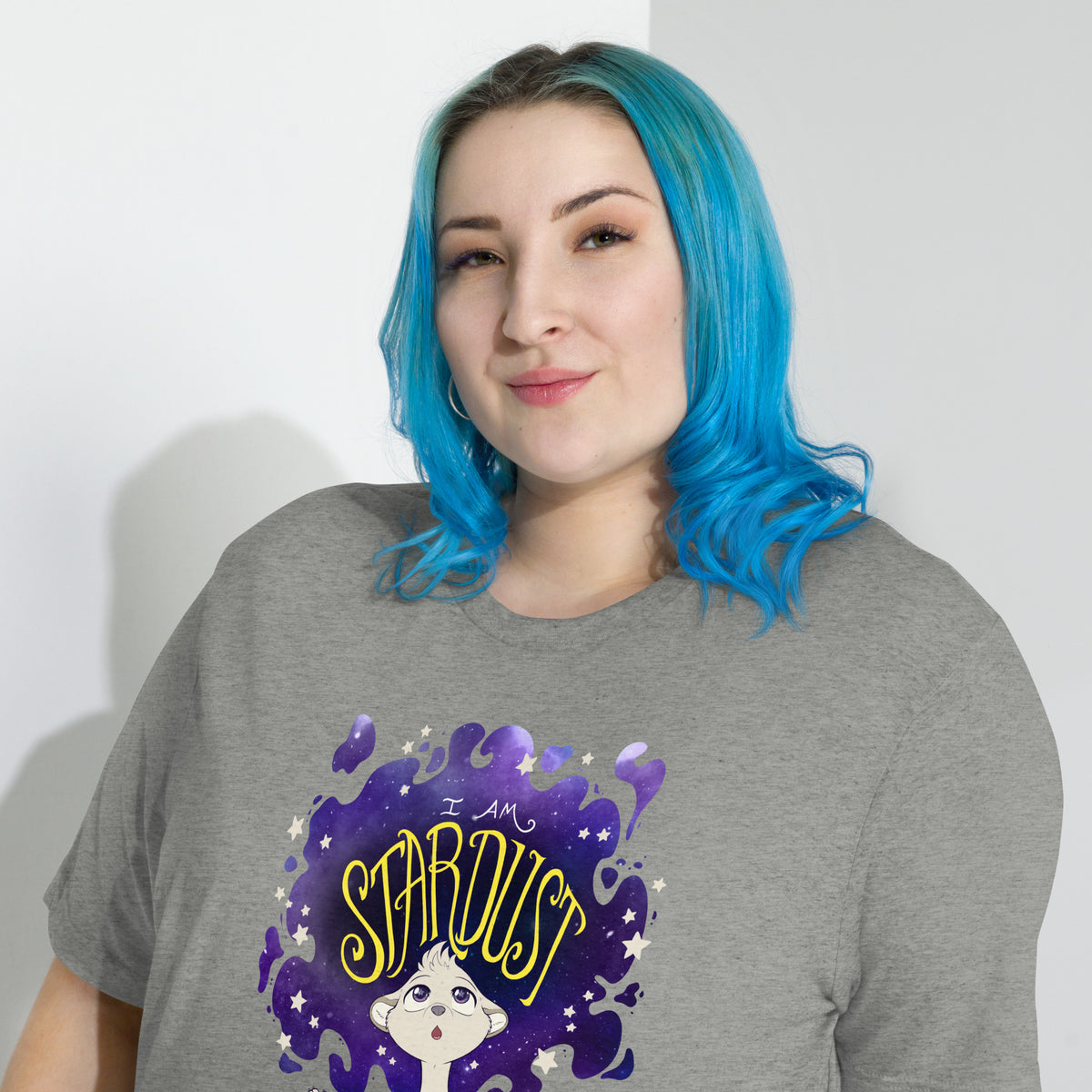 Ainsley "I Am Stardust" T-Shirt - Non-Binary Pride Flag Variant