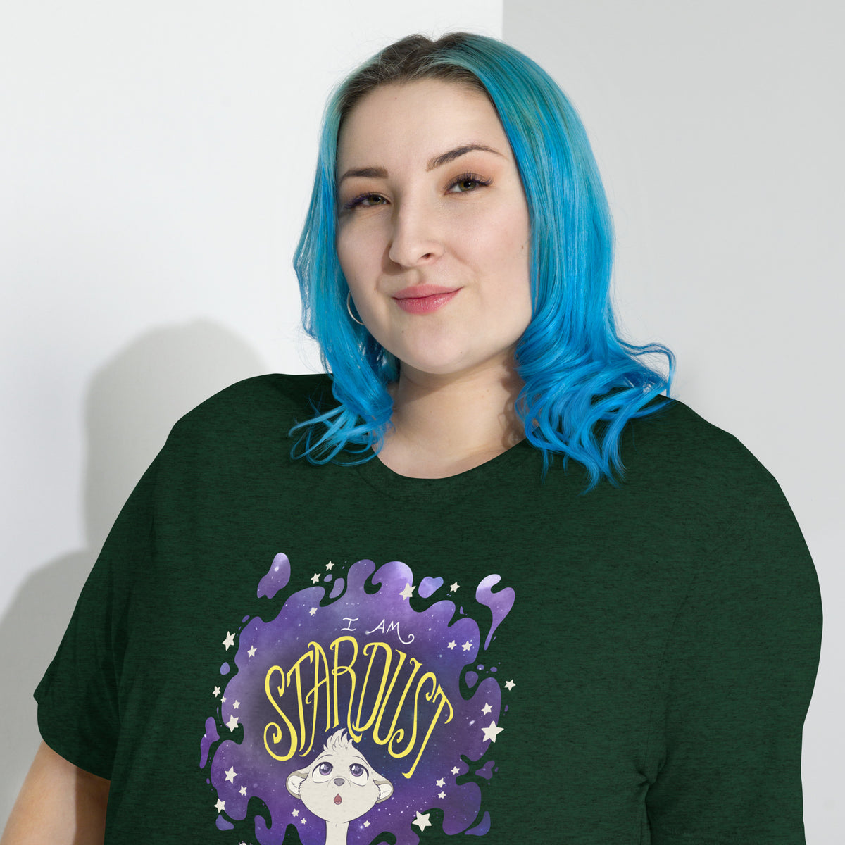 Ainsley "I Am Stardust" T-Shirt - Non-Binary Pride Flag Variant