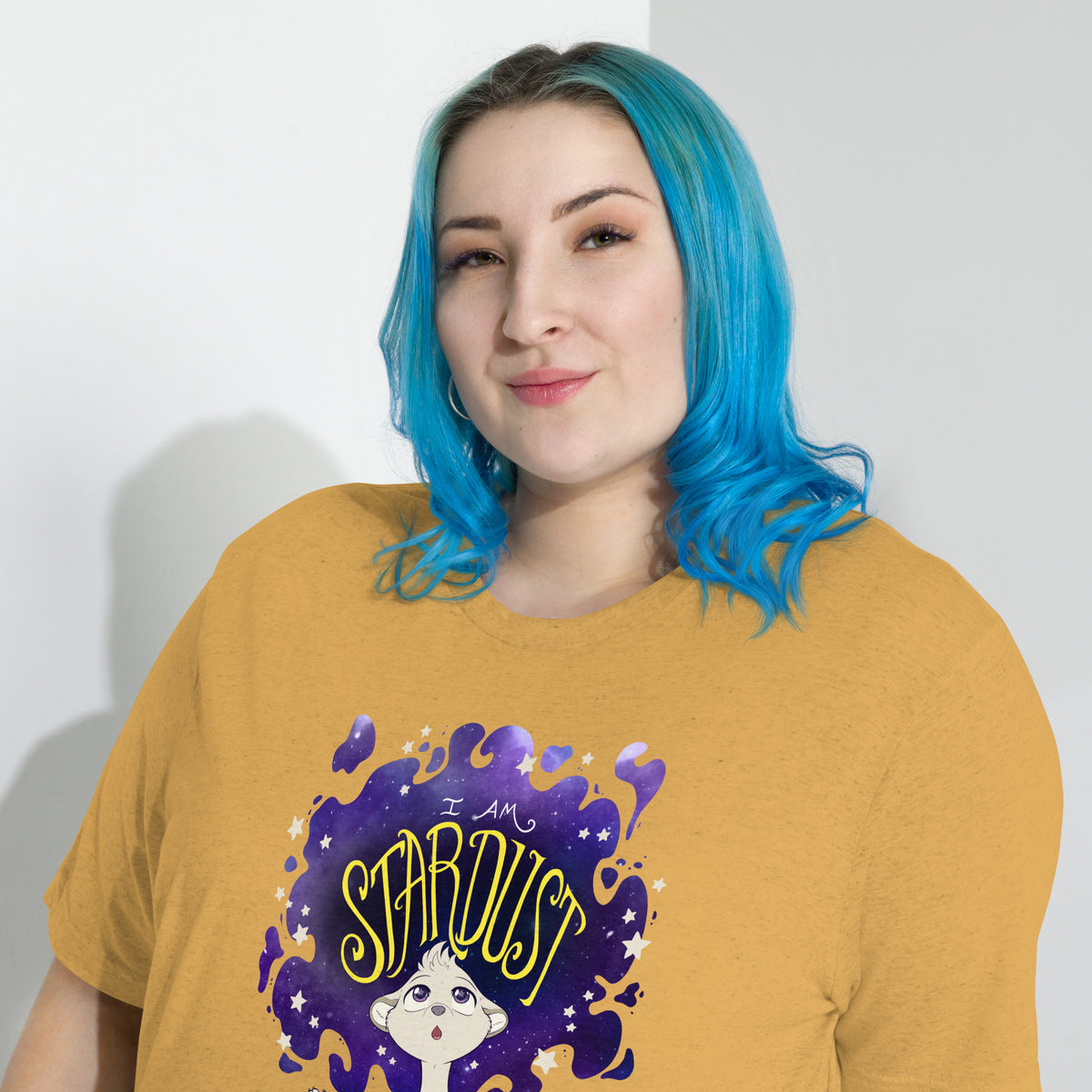 Ainsley "I Am Stardust" T-Shirt - Non-Binary Pride Flag Variant