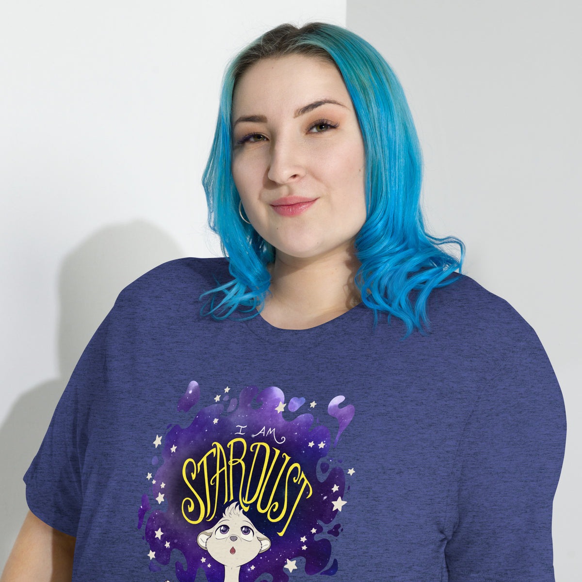Ainsley "I Am Stardust" T-Shirt - Non-Binary Pride Flag Variant