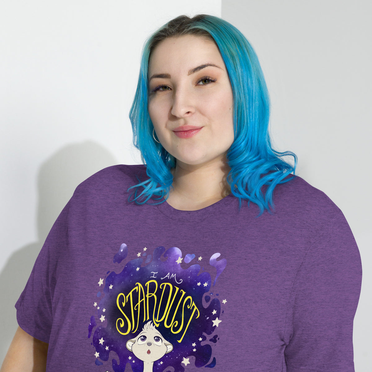 Ainsley "I Am Stardust" T-Shirt - Non-Binary Pride Flag Variant