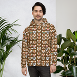 Harvest Faces All-Over Print Unisex Hoodie