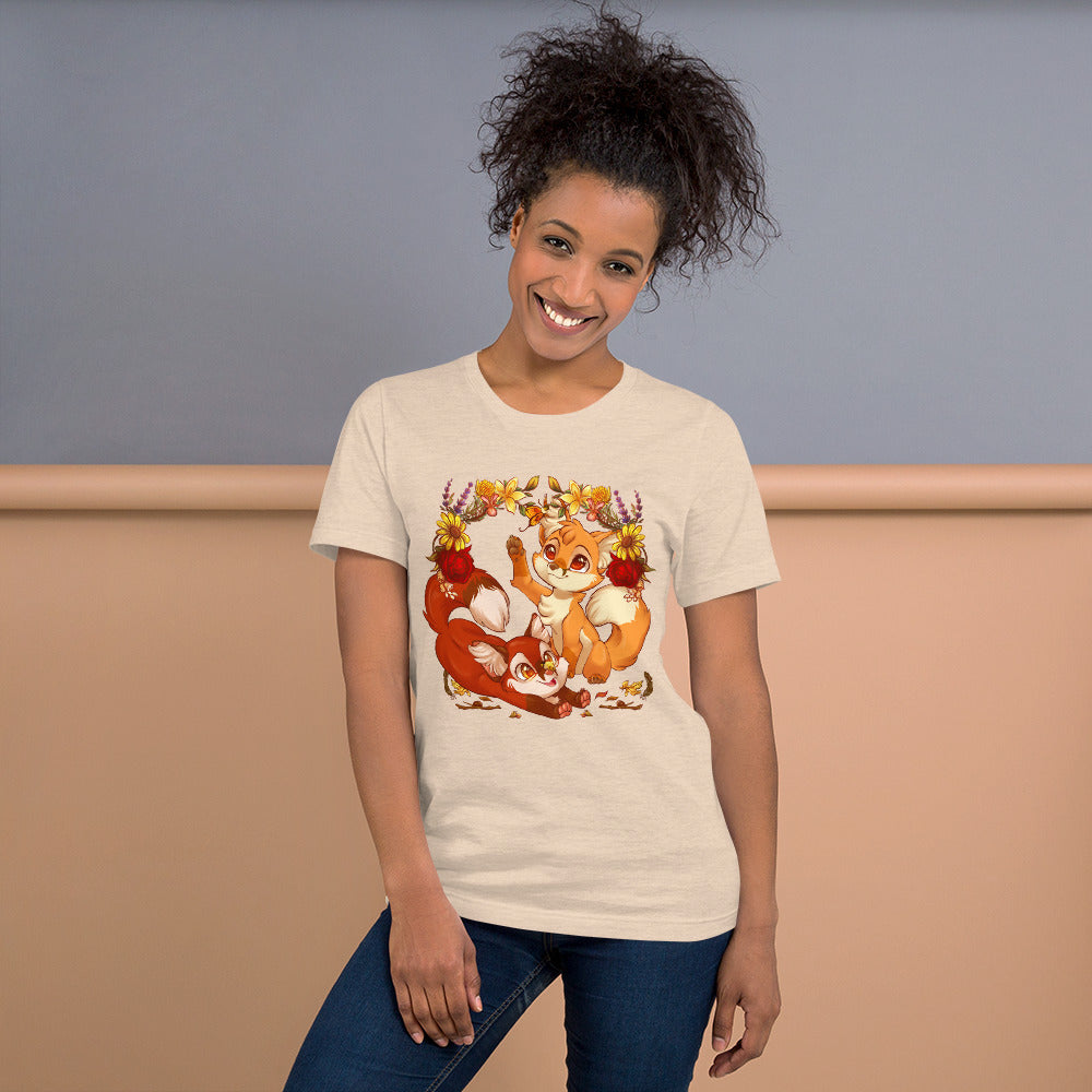 Autumn Foxes T-Shirt