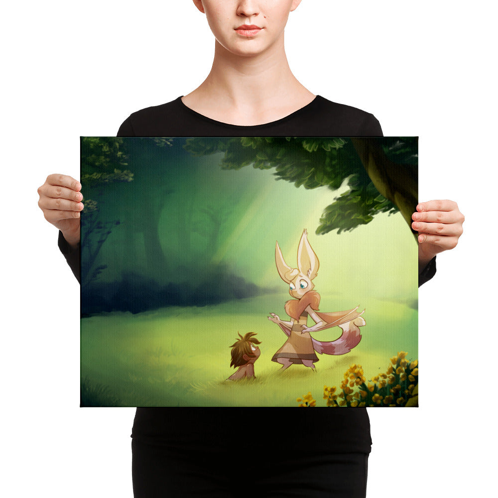 Lost Flowers Canvas Print