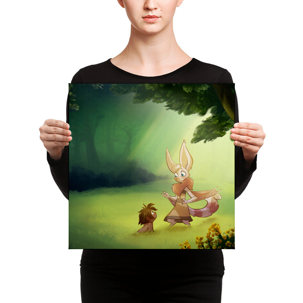 Lost Flowers Canvas Print