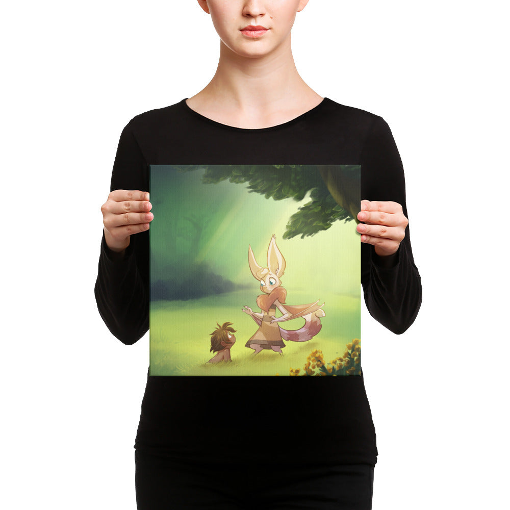 Lost Flowers Canvas Print