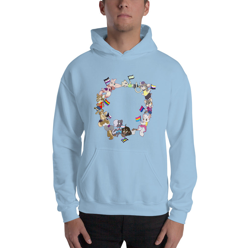 Tamberlane Pride Flag Unisex Hoodie