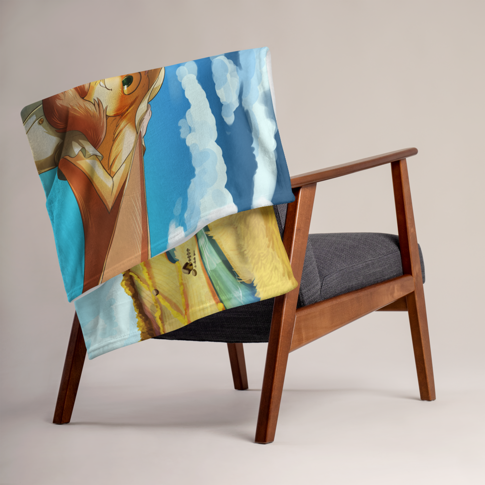 Picnic Stroll Throw Blanket