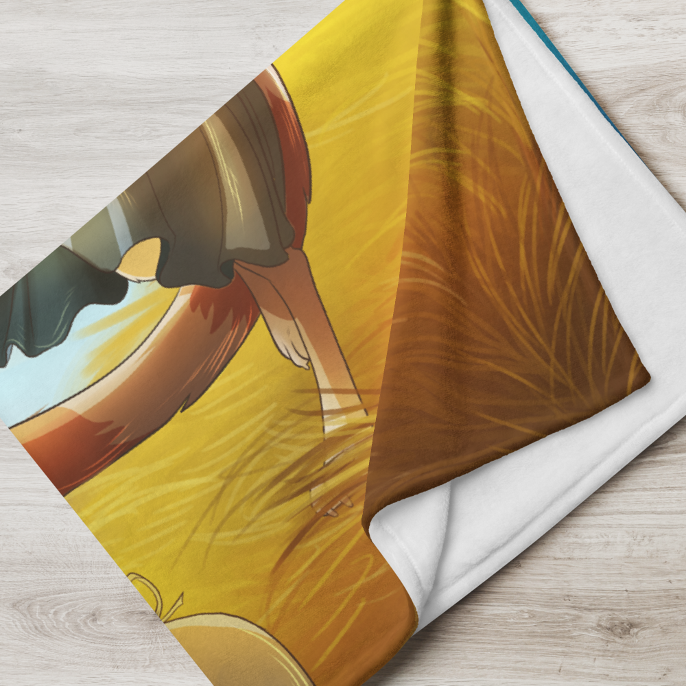 Picnic Stroll Throw Blanket